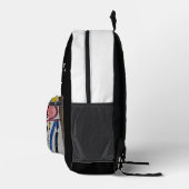 Sac À Dos Imprimé MODE & BEAUTÉ top blanc (Droite)