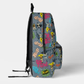 Sac À Dos Imprimé Modèle d'action de Batman et Robin (Gauche)
