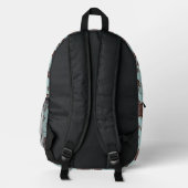 Sac À Dos Imprimé Modèle floral 13 (Verso)