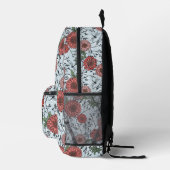 Sac À Dos Imprimé Modèle floral 3 (Droite)