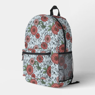 Sac À Dos Imprimé Modèle floral 3