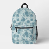 Sac À Dos Imprimé Modèle floral rétro 2 2 (Recto)