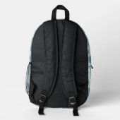 Sac À Dos Imprimé Modèle floral rétro 2 2 (Verso)