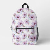 Sac À Dos Imprimé Modèle floral romantique (Recto)