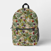 Sac À Dos Imprimé Modèle floral tropical (Recto)