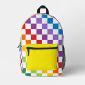 SAC À DOS IMPRIMÉ MODÈLES À COULEURS CLAIRES (Recto)