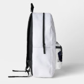 Sac À Dos Imprimé Modern Minimalist Photo and Script (Gauche)