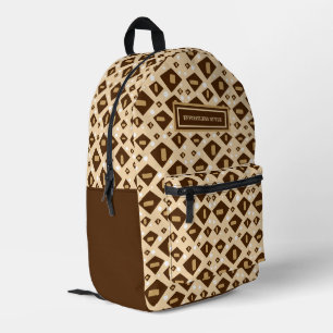 Sac À Dos Imprimé Moderne à motifs