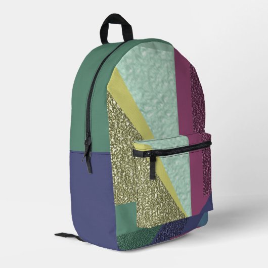Sac À Dos Imprimé Moderne Abstrait  (Coin arrière gauche)