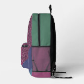 Sac À Dos Imprimé Moderne Abstrait  (Droite)