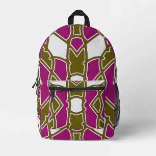 Sac À Dos Imprimé Moderne design multiple couleur classique design p