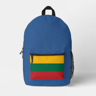 Sac À Dos Imprimé Moderne Lituanie Lietuva Drapeau Pays Souvenir