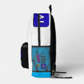 SAC À DOS IMPRIMÉ MOINS AI PLUS DE CERVEAUX INTELLIGENTS ! (Droite)