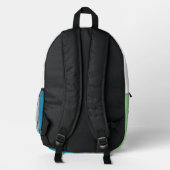 SAC À DOS IMPRIMÉ MOINS AI PLUS DE CERVEAUX INTELLIGENTS ! (Verso)