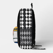 Sac À Dos Imprimé Mondrian et Jacquard géométrique (Droite)