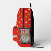 Sac À Dos Imprimé Monogram Cute Père Noël Celebration School (Droite)