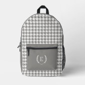 Sac À Dos Imprimé Monogramme Couronne de Laurier (Recto)