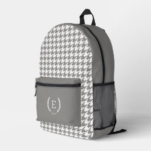 Sac À Dos Imprimé Monogramme Couronne de Laurier
