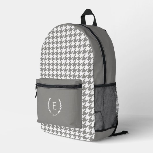 Sac À Dos Imprimé Monogramme Couronne de Laurier (Coin arrière droit)