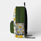 Sac À Dos Imprimé Monogramme des marguerites d'été (Droite)