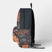 Sac À Dos Imprimé Monogramme floral bohème (Droite)