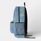 Sac À Dos Imprimé Monogramme Iridescendant Opale mignonne pour enfan (Droite)
