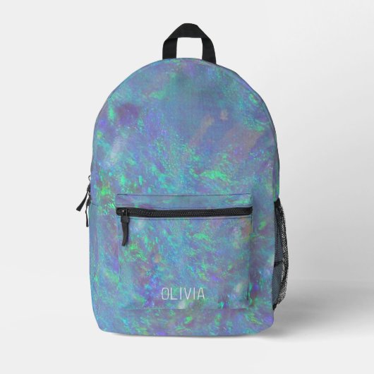 Sac À Dos Imprimé Monogramme Iridescendant Opale mignonne pour enfan (Recto)