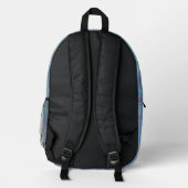 Sac À Dos Imprimé Monogramme Iridescendant Opale mignonne pour enfan (Verso)