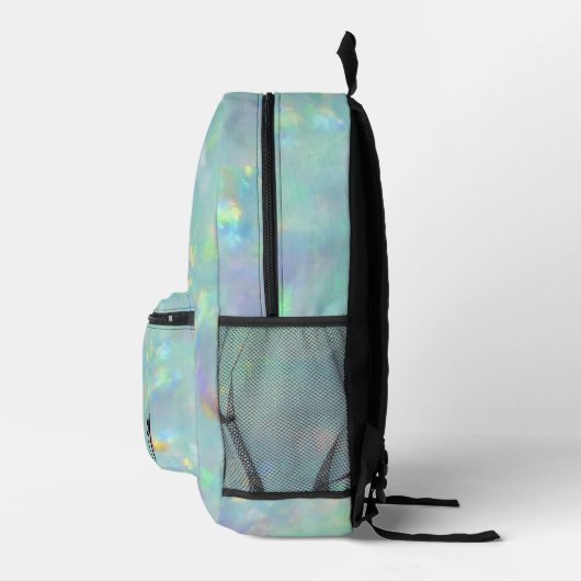 Sac À Dos Imprimé Monogramme Iridescendant Opale mignonne pour enfan (Droite)
