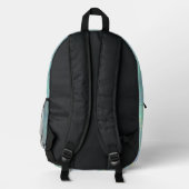 Sac À Dos Imprimé Monogramme Iridescendant Opale mignonne pour enfan (Verso)