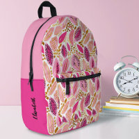 Monogramme Moderne Rose Or Cute Girls School