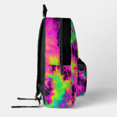 Sac À Dos Imprimé Monogramme Neon Tie Dye (Gauche)