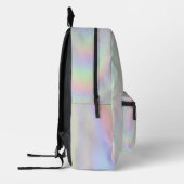 Sac À Dos Imprimé Monogramme noir holographique (Gauche)