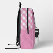Sac À Dos Imprimé Monogramme Panda Pink mignonne Enfants (Gauche)