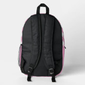 Sac À Dos Imprimé Monogramme Panda Pink mignonne Enfants (Verso)