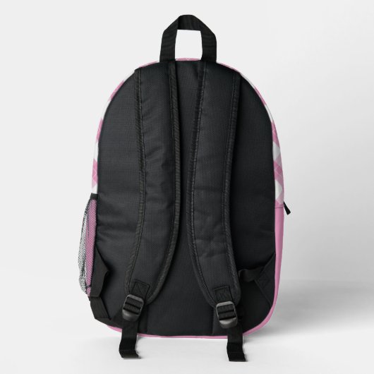 Sac À Dos Imprimé Monogramme Panda Pink mignonne Enfants (Verso)
