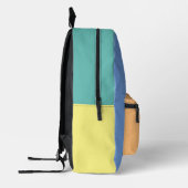 Sac À Dos Imprimé Monogramme rétro (Gauche)