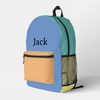 Sac À Dos Imprimé Monogramme rétro