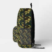 Sac À Dos Imprimé Monogramme rustique Floral (Droite)