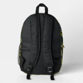 Sac À Dos Imprimé Monogramme rustique Floral (Verso)