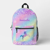 Sac À Dos Imprimé Monographie d'art arc-en-ciel de la Parties scinti (Recto)