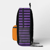 Sac À Dos Imprimé Monstre d'Halloween mignon/lunatique (Droite)