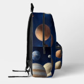 Sac À Dos Imprimé Montage d'un système solaire (Gauche)