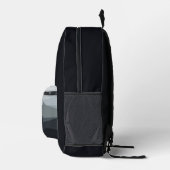 Sac À Dos Imprimé Montagnes (Droite)