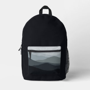 Sac À Dos Imprimé Montagnes