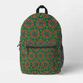 Sac À Dos Imprimé Motif 347 (Recto)