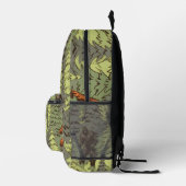 Sac À Dos Imprimé Motif à gros pieds (Droite)