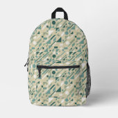 Sac À Dos Imprimé motif Abstrait (Recto)