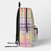 Sac À Dos Imprimé Motif Abstrait chromé (Gauche)