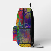 Sac À Dos Imprimé Motif Abstrait coloré (Droite)